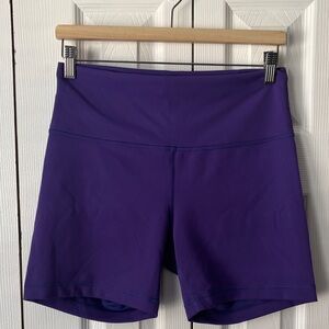 Lululemon Athletica Purple Bike Shorts